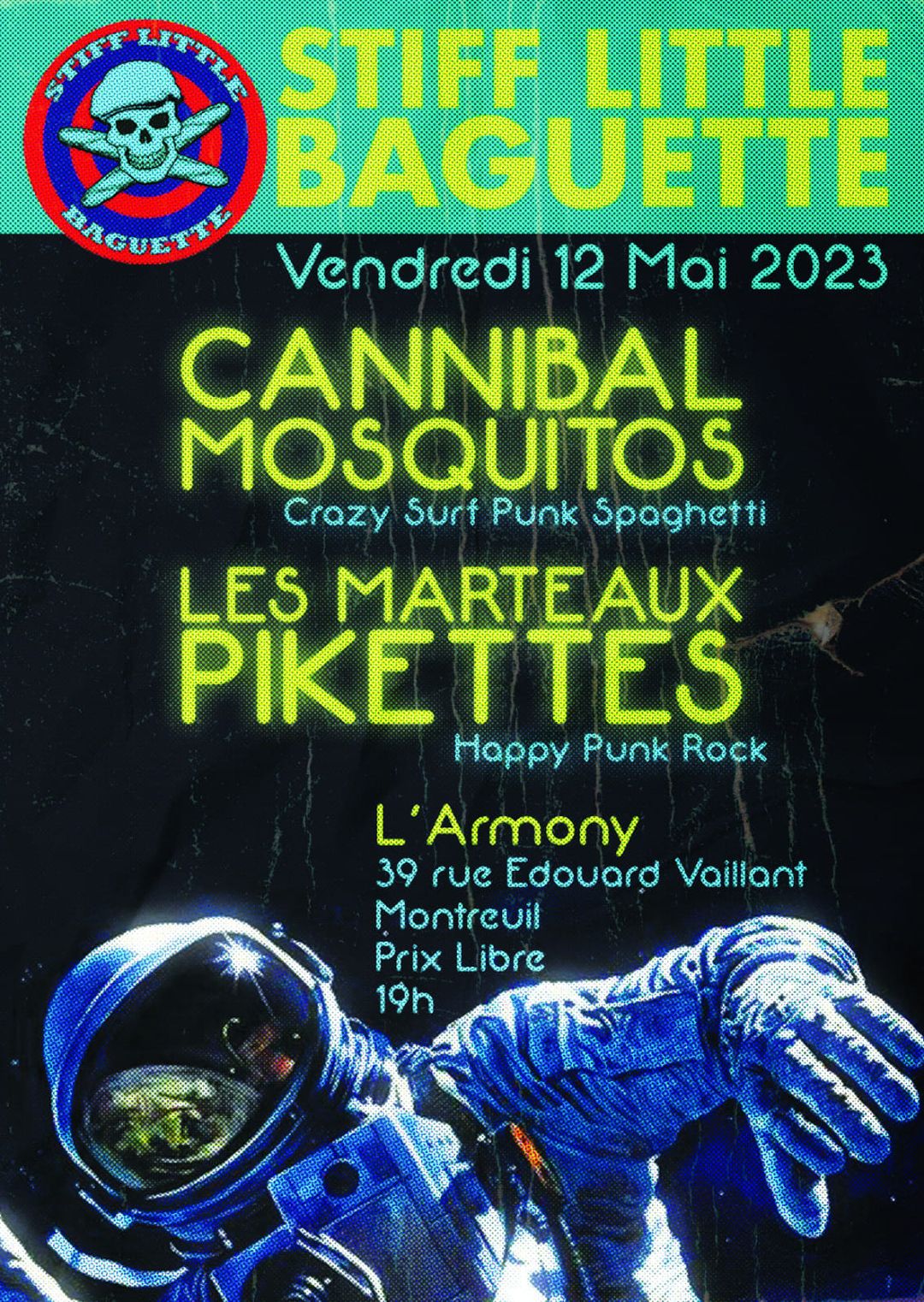 Les Marteaux Pikettes - Concert 12 mai 2023