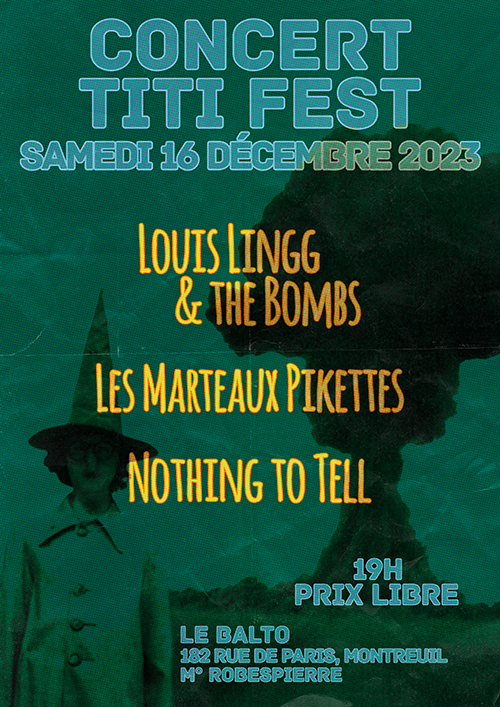 Les Marteaux Pikettes - Concert 16 décembre 2023