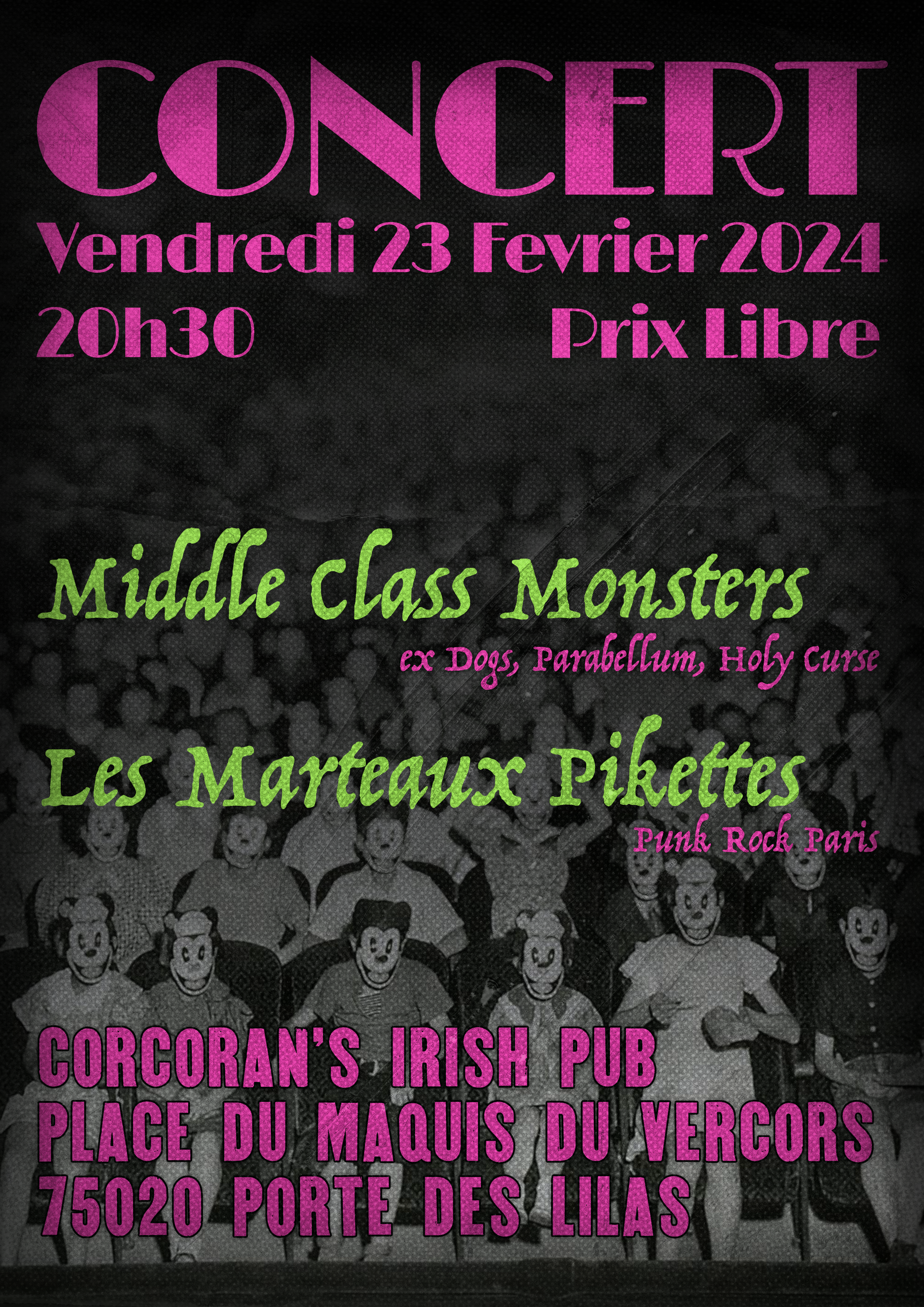 Les Marteaux Pikettes - Concert 23 février 2024