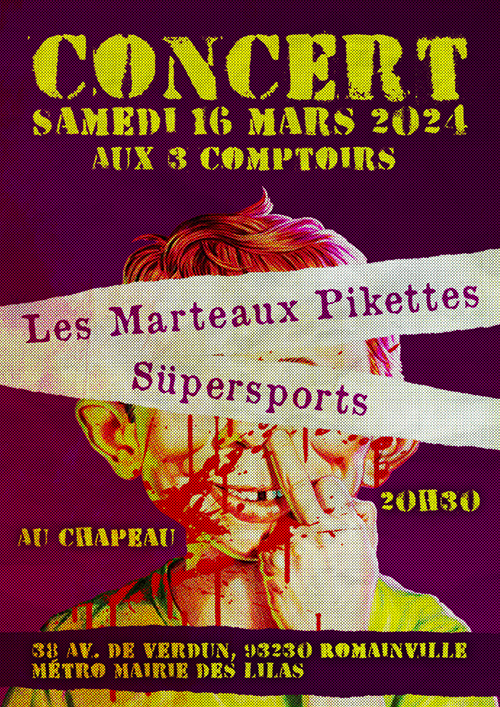 Les Marteaux Pikettes - Concert 16 mars 2024