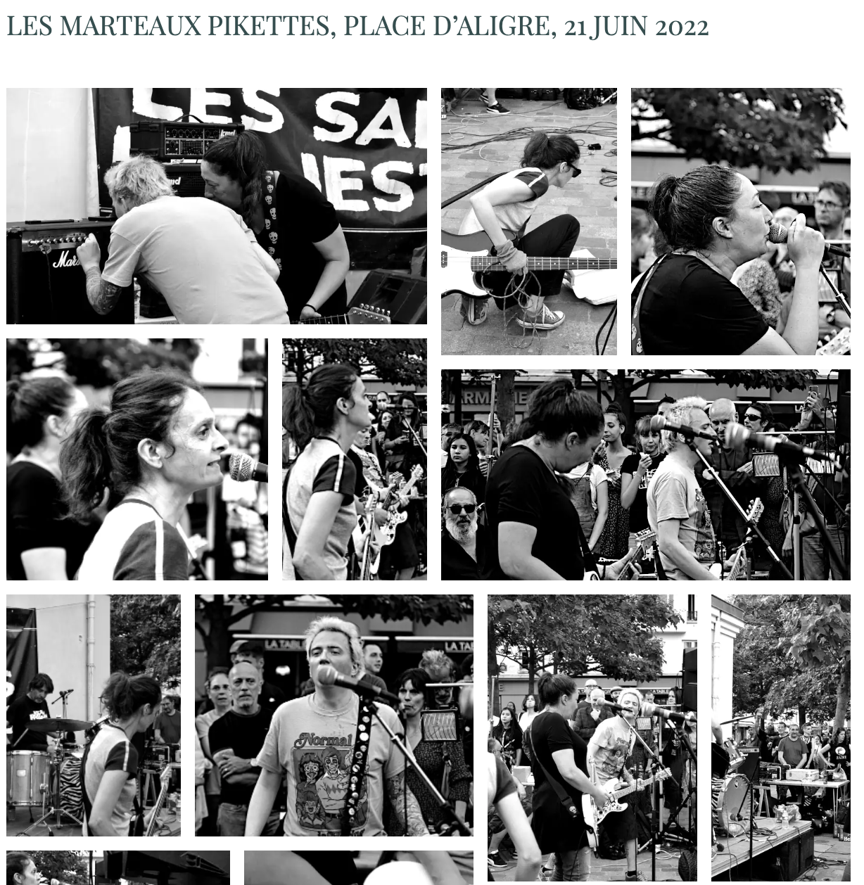 Les Marteaux Pikettes - Live 21 juin 2022
